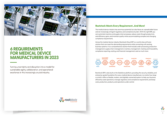 6 Requirements for Med Device Manufacturers eBook