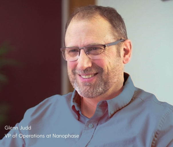 Glenn Judd VP of Operations at Nanophase